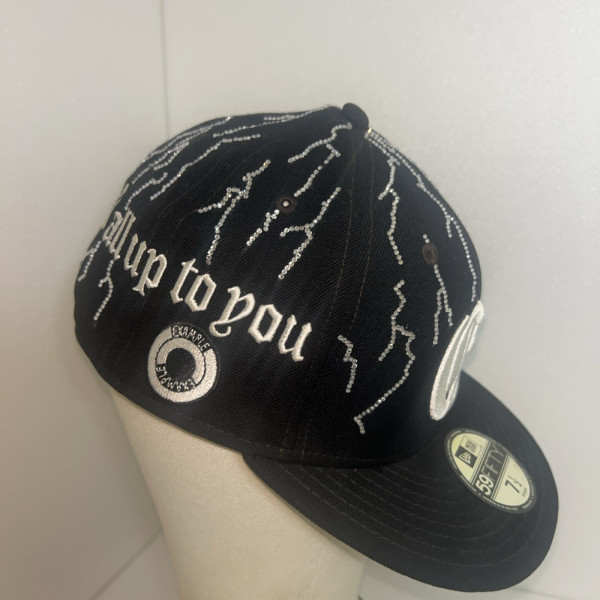 NEWERA キャップ　サンダーカスタム　ラインストーン