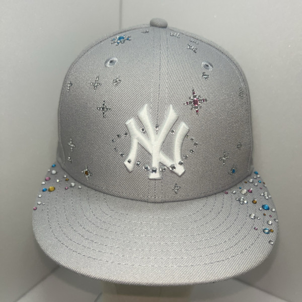 NEWERA キャップ　スターリングカスタム　ラインストーン　ニューエラ　ジュエルキャップ