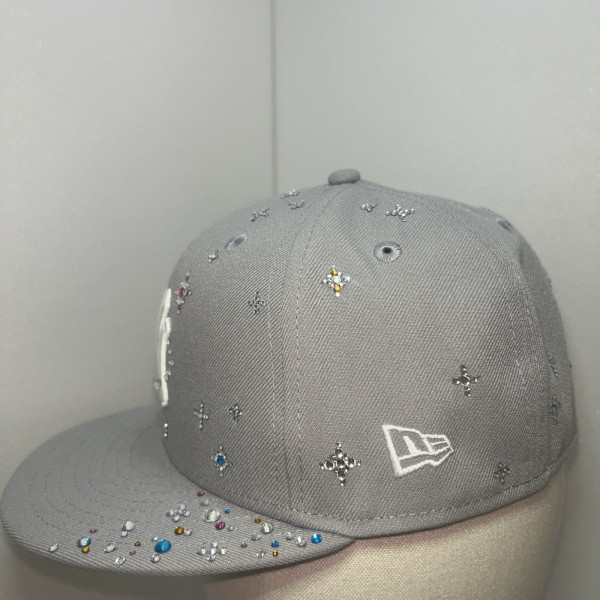 NEWERA キャップ　スターリングカスタム　ラインストーン　ニューエラ　ジュエルキャップ