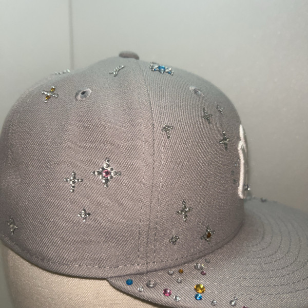 NEWERA キャップ　スターリングカスタム　ラインストーン　ニューエラ　ジュエルキャップ